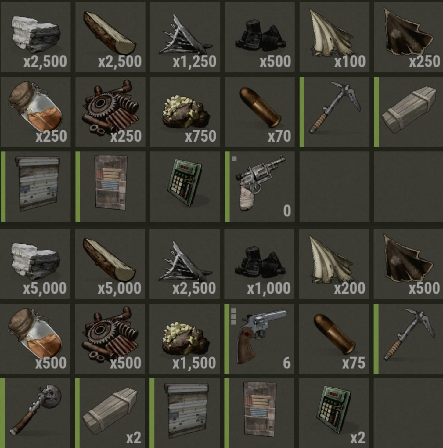 Champion Gold daily kit contents