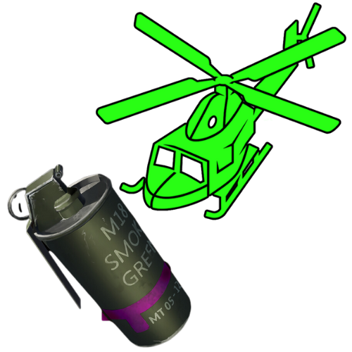 Easy heli signal icon