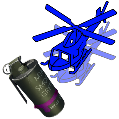 Multi Expert heli signal icon
