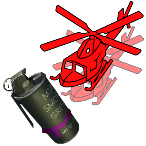 Multi Hard heli signal icon