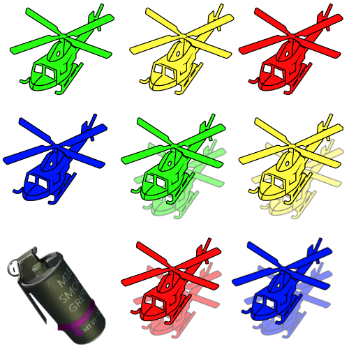 Wave Expert heli signal icon