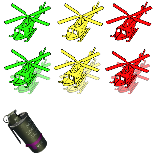 Wave Hard heli signal icon