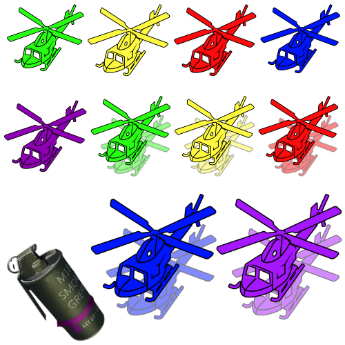 Wave Nightmare heli signal icon